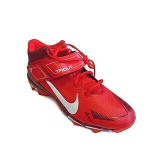 Nike Force Trout 8 Keystone Baseball Cleats Mens Size 14 CZ5911-616 Red White